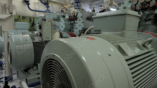 Air compressor with electric motor