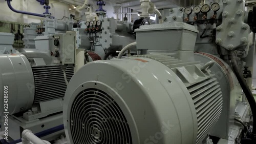 Air compressor with electric motor