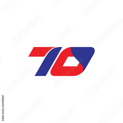 Free Download Number 70 logo design - GFXLoad