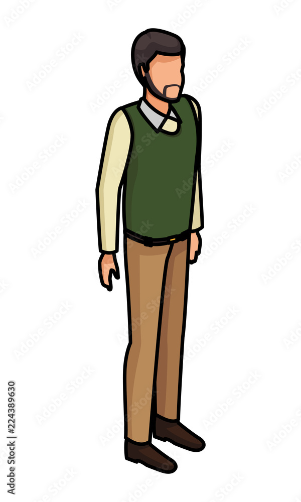 Man with sweater avatar