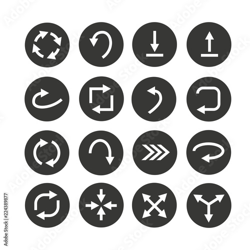 arrow icons