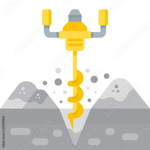 Vector illustration of the Auger