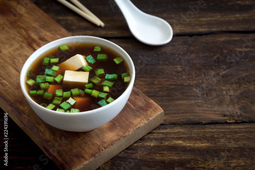 Obraz na plátně miso soup