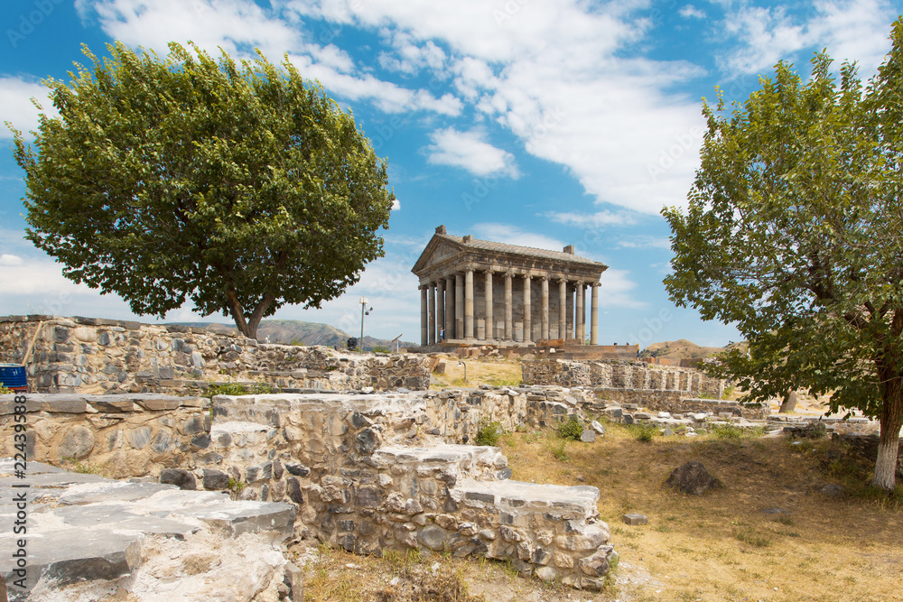 Fototapeta premium Garni temple in Armenia 