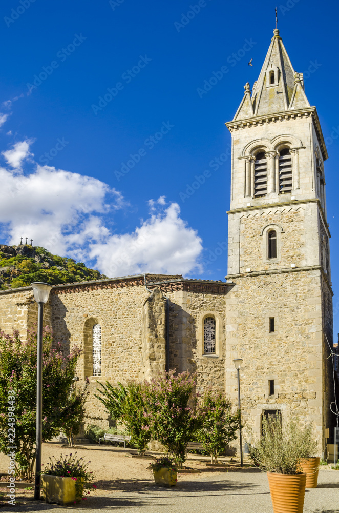 l'église d'Andance en Ardèche