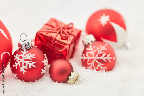 Weihnachten Hintergrund mit kleinem Geschenk