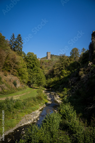 Burg Manderscheid in der Eifel