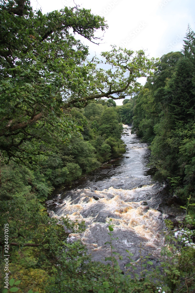 Schottland New Lanark Schottland New Lanark