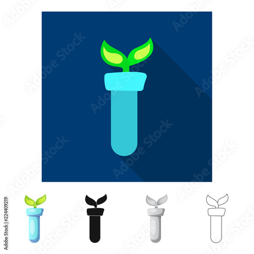 Isolated object of  and  sign. Set of  and  vector icon for stock.