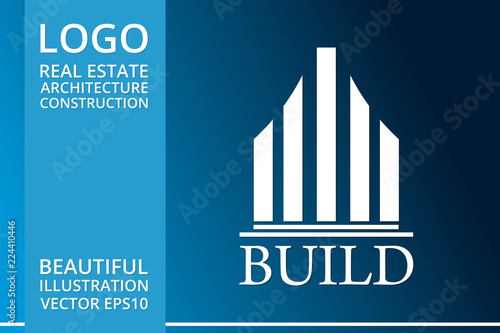 Real Estate, Building, Construction and Architecture Logo Vector Design Eps 10
