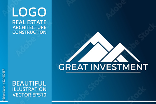 Real Estate, Building, Construction and Architecture Logo Vector Design Eps 10