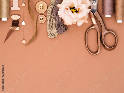 Sewing tools.