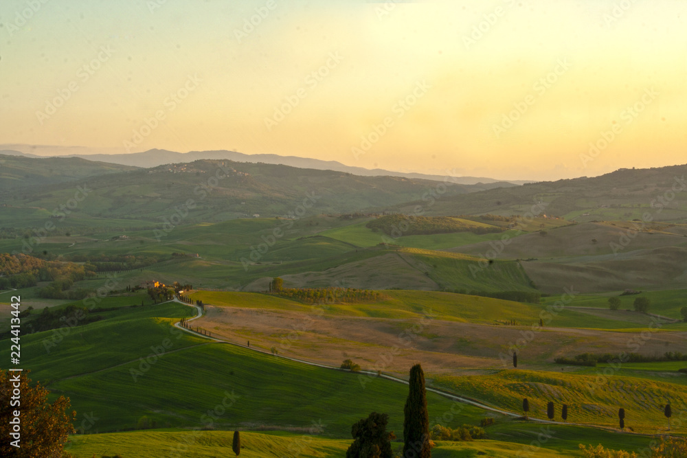 Obraz premium Pienza, the ideal city
