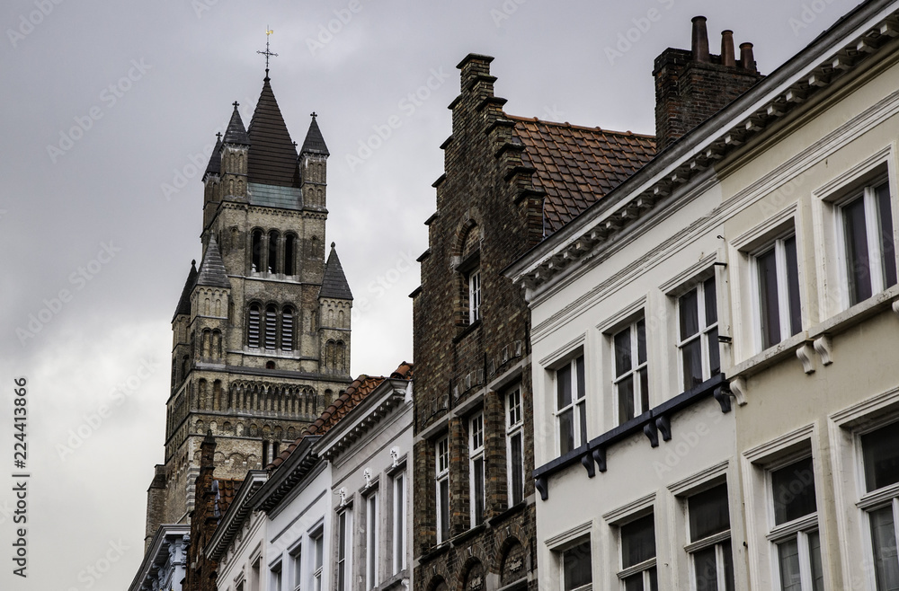 Ancient houses of Bruges