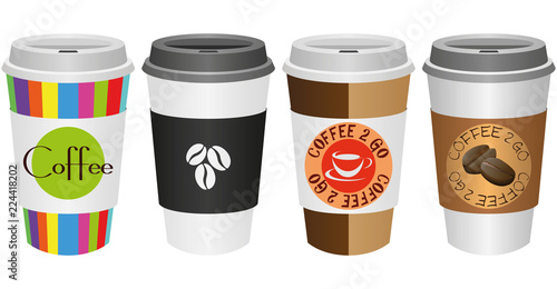 Illustration Kaffee und Kaffeeliebe