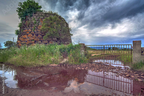 Nuraghe Zuras from Abbasanta photo