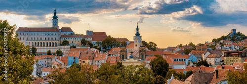 Mikulov city and castle, Czech Republic photo