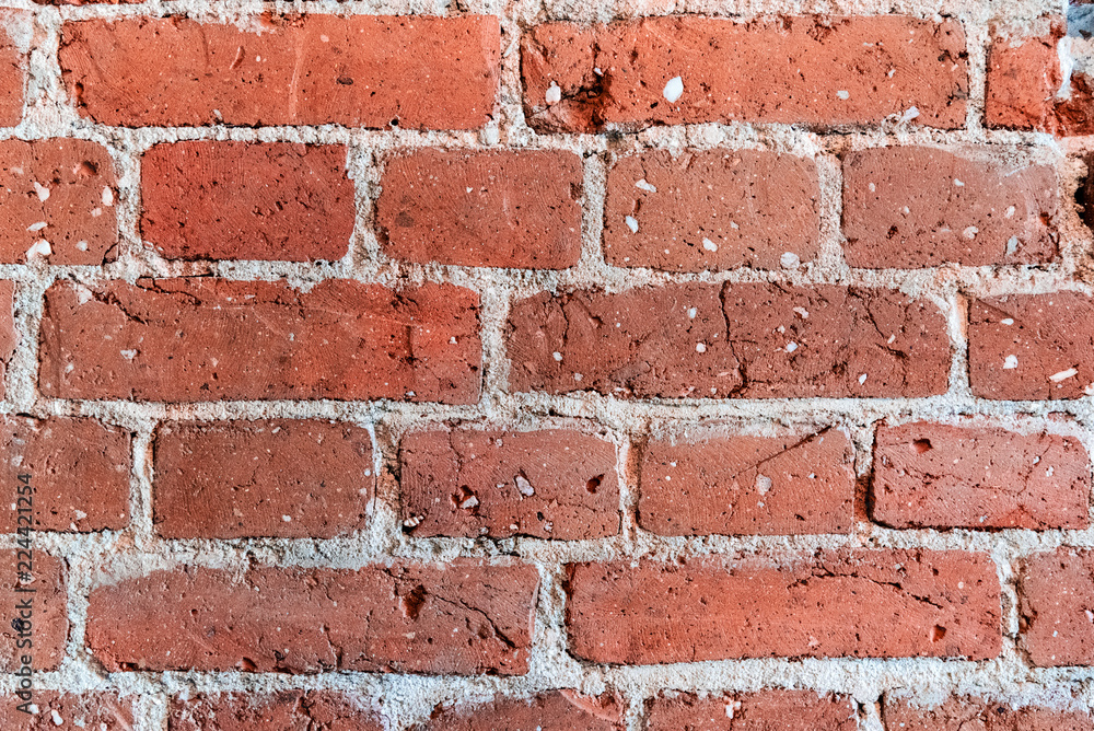 Obraz premium Brick weathered grunge wall background or texture