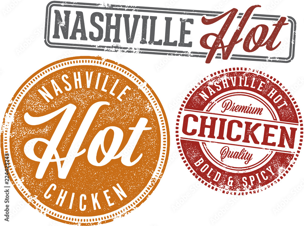 Nashville Hot Fried Chicken Sign Nashville Hot Fried Chicken Sign