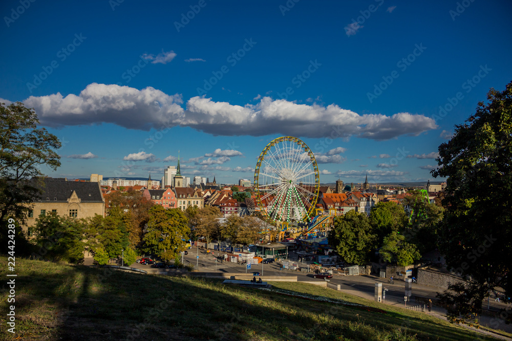 Φωτογραφία Blick vom Petersberg über Erfurt