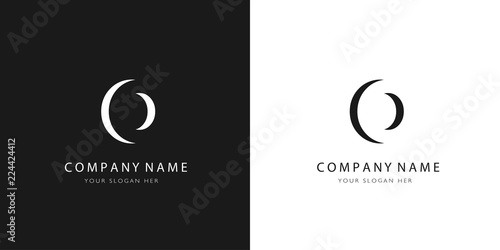 o logo letter modern design	 photo