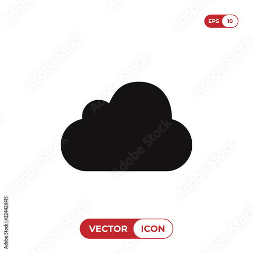Cloud icon vector illustration