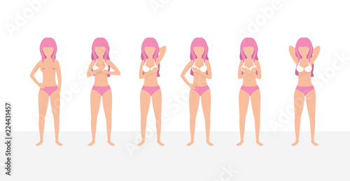 woman breast cancer sick and treatment hope