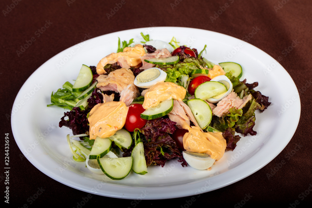 Tuna salad with egg Tuna salad with egg