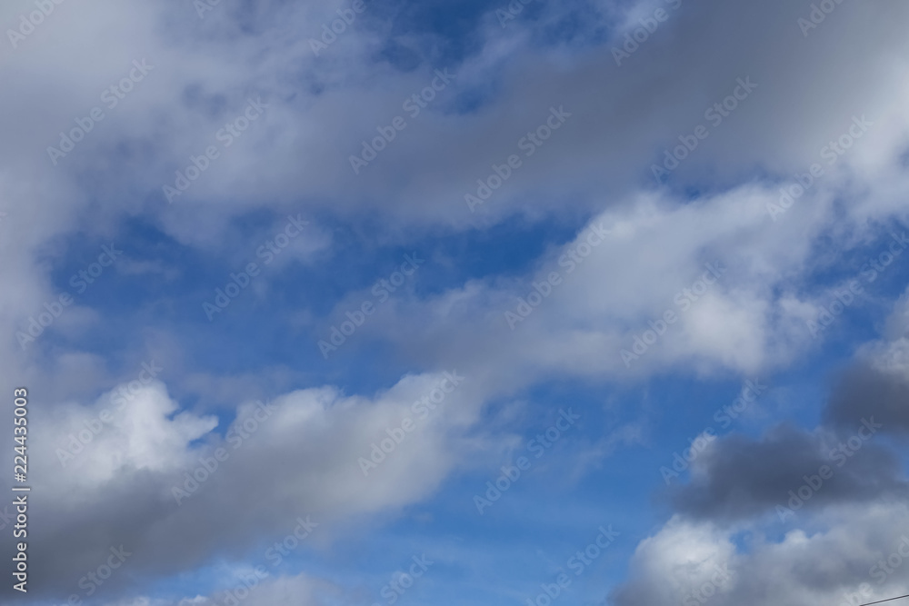 Fototapeta premium white clouds on blue sky