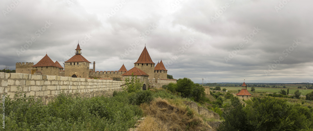 Bender fortress. An architectural monument of Eastern Europe. The Ottoman citadel.