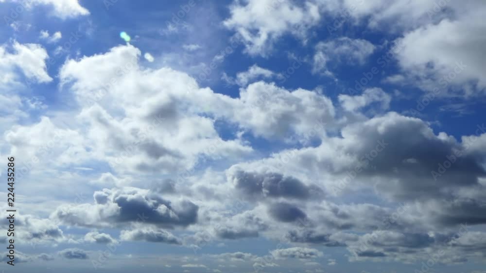 Incredibly beautiful time lapse clouds racing past, showing weather and the fast passage of time. Incredibly beautiful time lapse clouds racing past, showing weather and the fast passage of time.