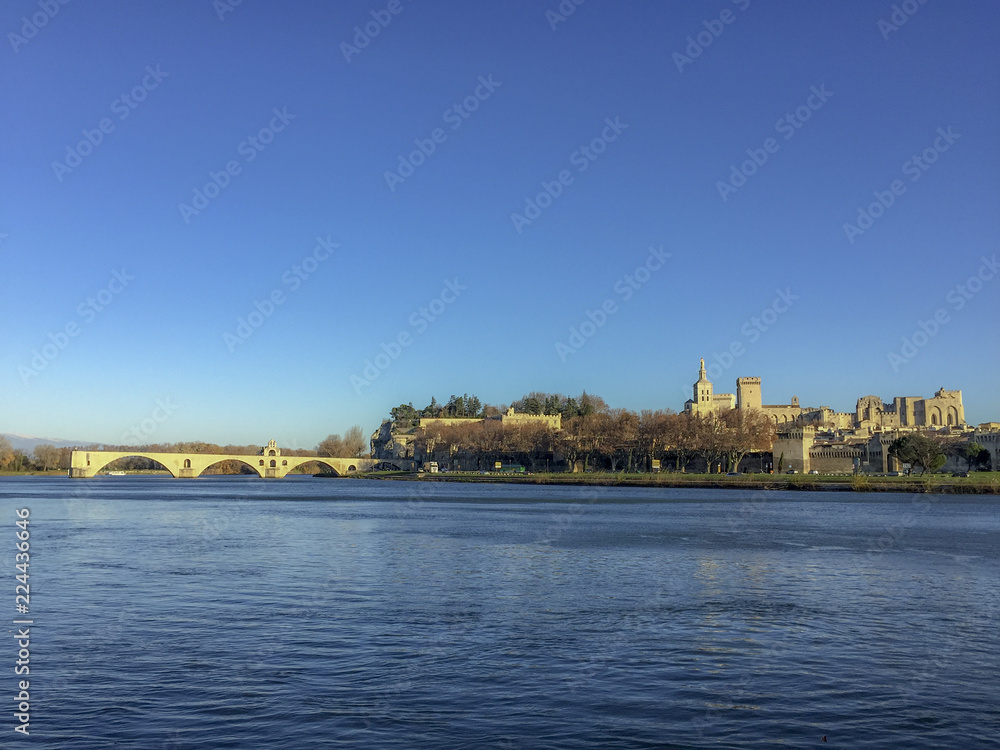 Obraz premium bridge saint benezet in Avignon