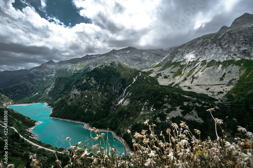 Austrian blue lake in maltatal (ID: 224438808)