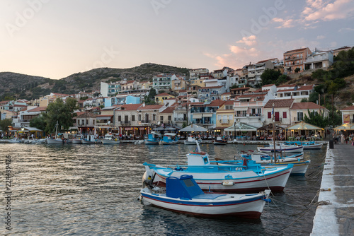Small boats in Samos