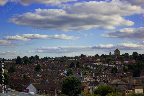 Wallpaper Mural view of the city of London Luton from the roof Torontodigital.ca