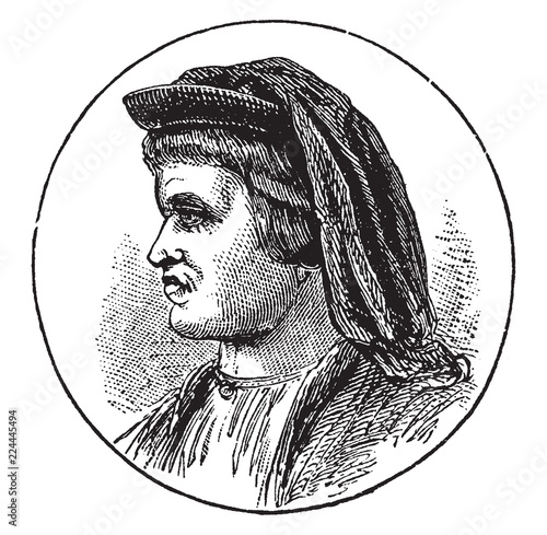 Lorenzo de' Medici, vintage illustration
