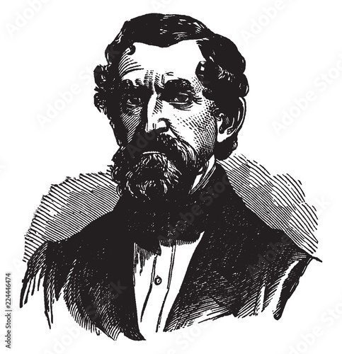 David F. Jamison, vintage illustration