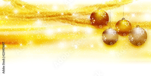 クリスマス　モミの木　冬　背景