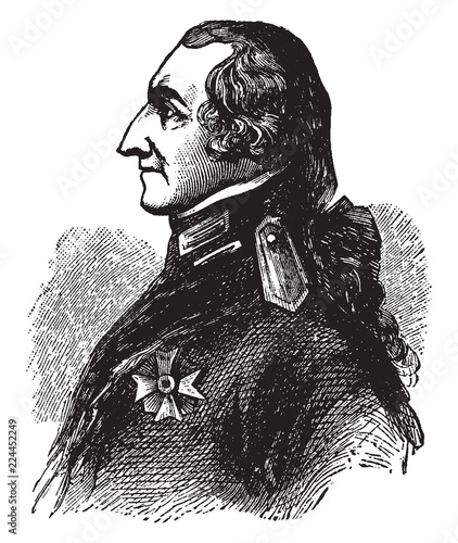Count Rumford, vintage illustration