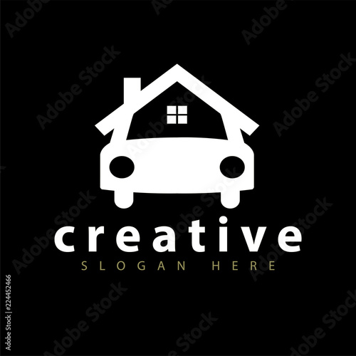 Home Car Logo vector