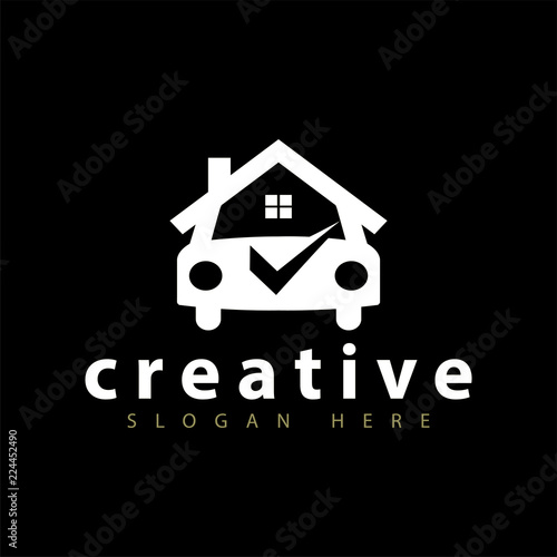 Home Car Logo vector