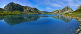 Picos de Europa Enol lake in Asturias Spain