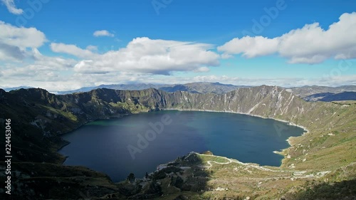 Lake Quilotoa, Cotopaxi Province, Ecuador