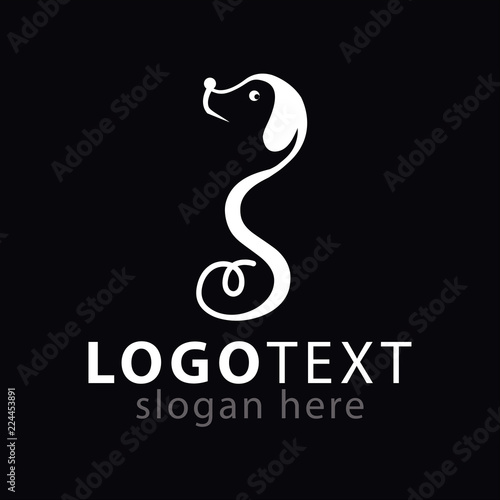 S Letter and Dog Logo