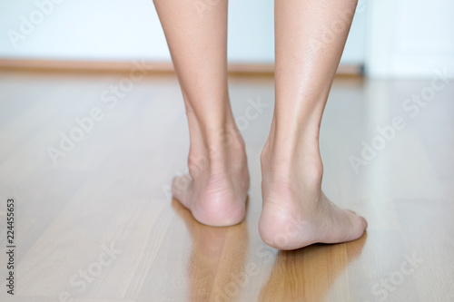 Leg of men walk Healthcare and spa relax concept. © Photo Sesaon