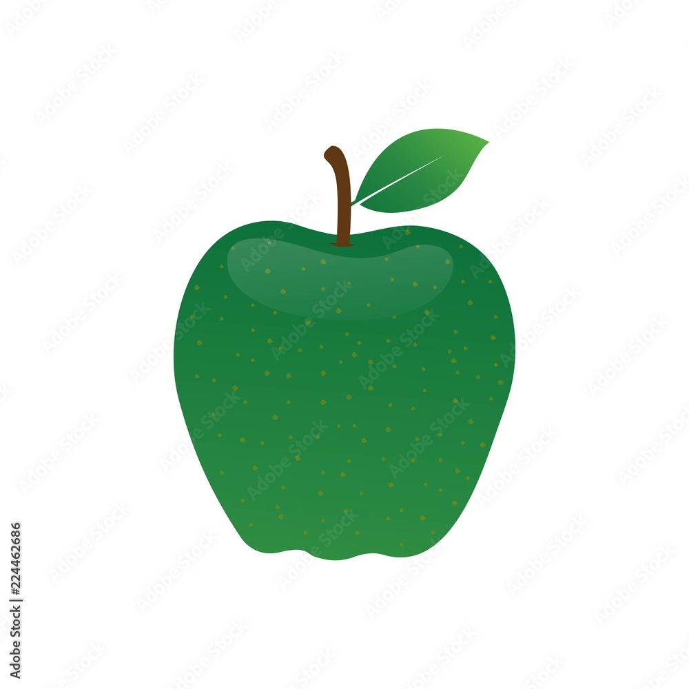 Fototapeta premium apple logo icon design template vector