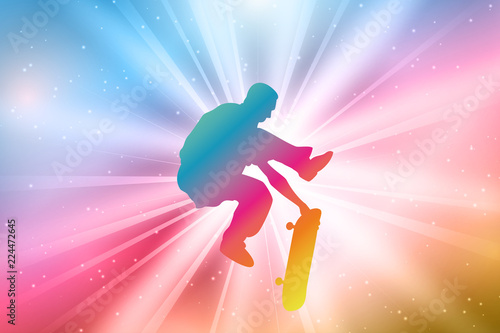 Skateboard Players, Extreme Sports