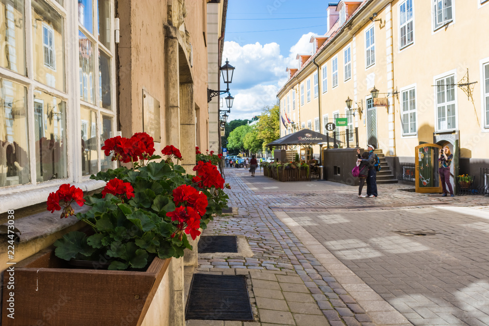 Fototapeta premium old small streets