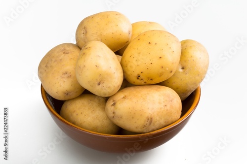 Bowl of Yukon gold potatoes