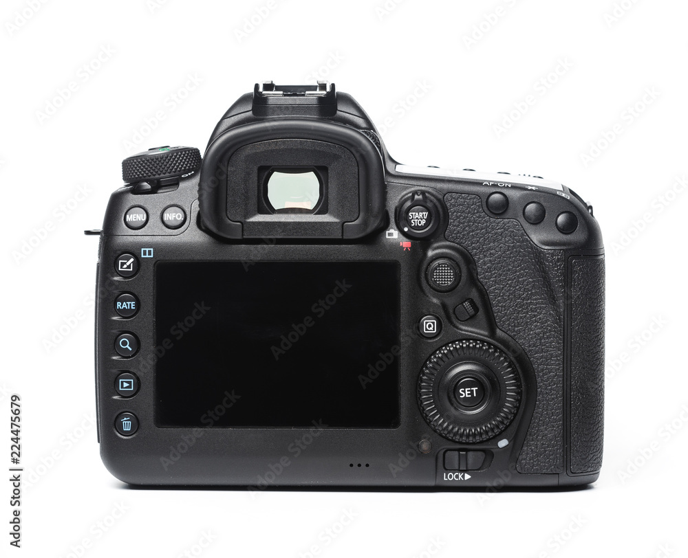 camera isolated on white background camera isolated on white background